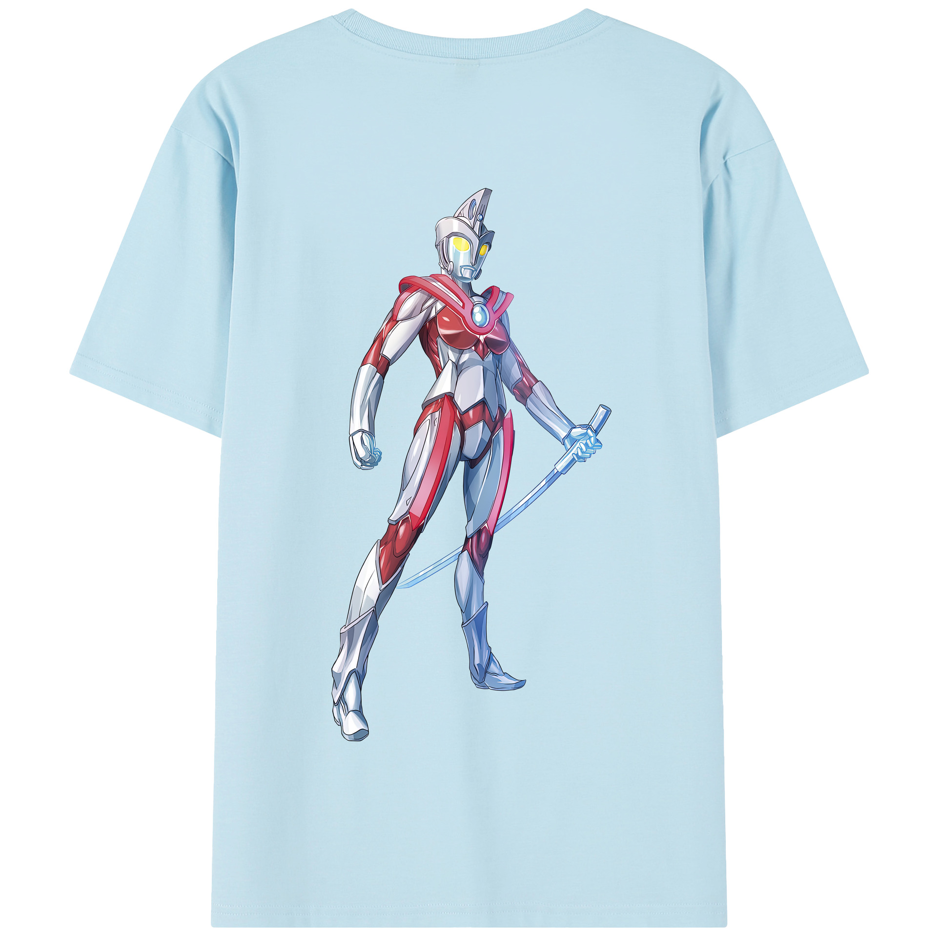 （画像用） ウルトラマン Ultraman 綿100％半袖Tシャツ（背面プリント）